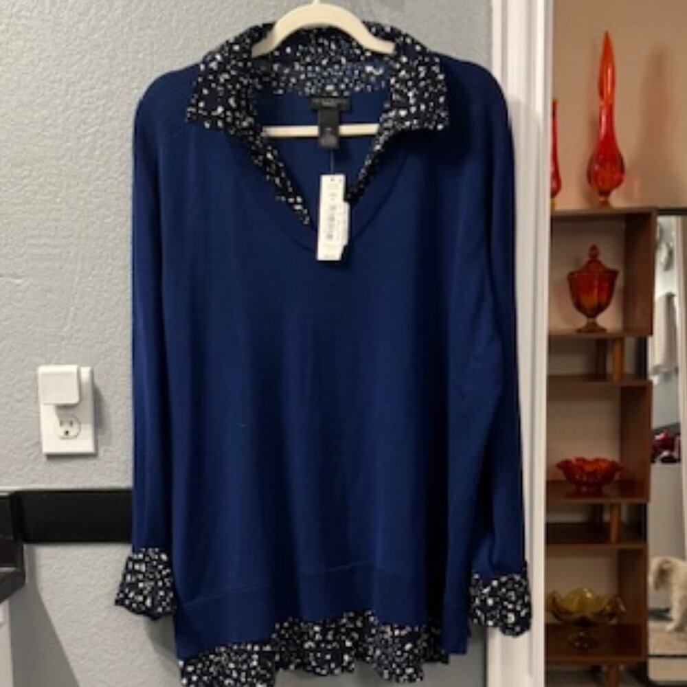 Investments Sweater-Shirt Size 2X